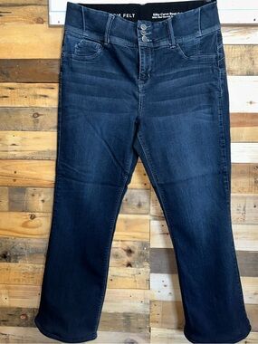 Laurie Felt Dark Blue Bootcut Jeans